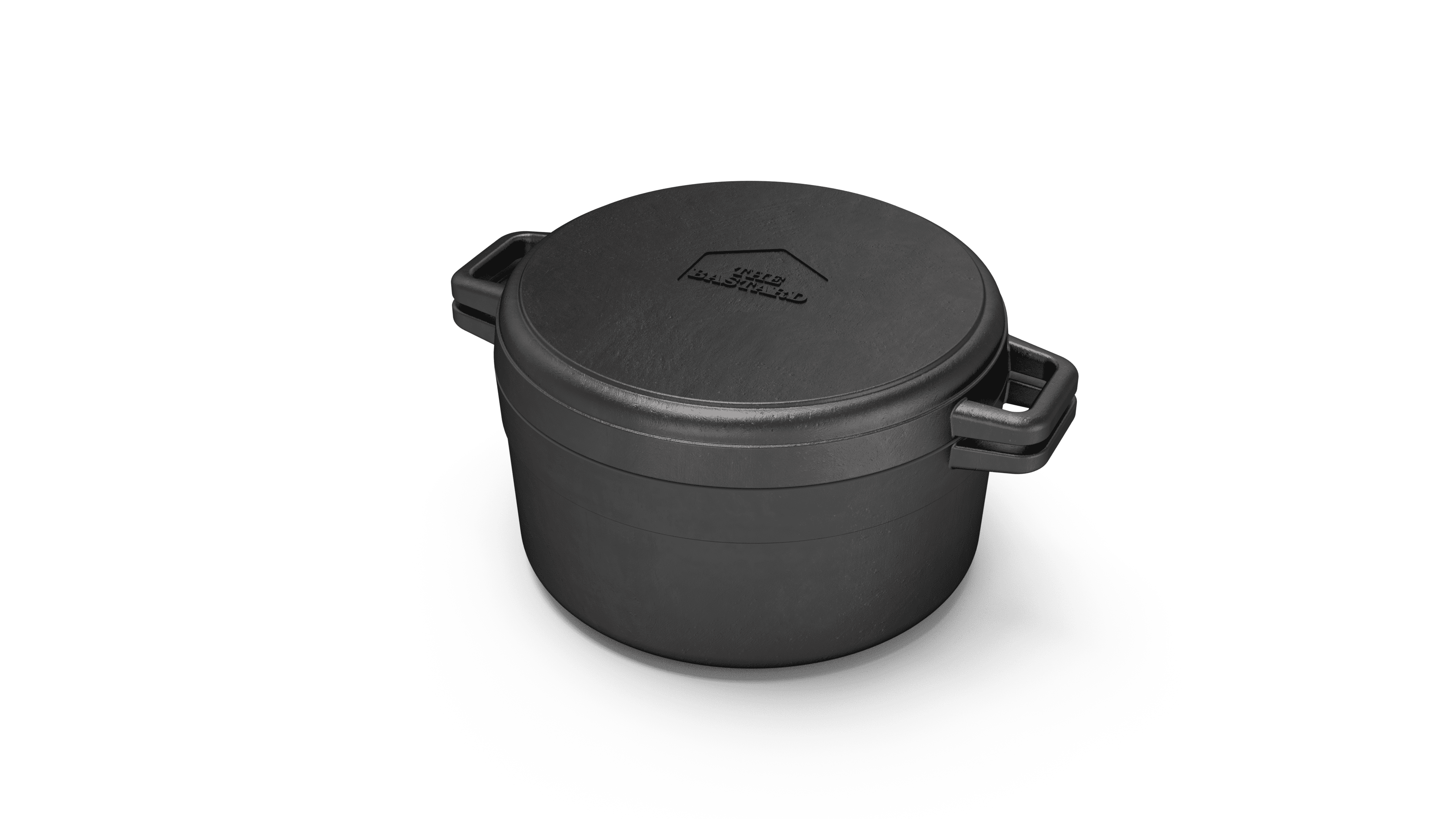 BBQ-Toro Ultimate Dutch Oven with PRO3+ Coating, 9.0 L (DO9U), Saucepan  with Legs, Pre-Cooked - Pre-Seasoned with PRO3+ Process, Cast Iron Pot