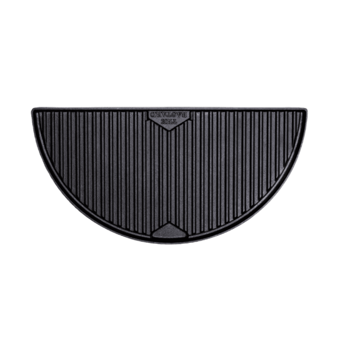 BB555 - The Bastard Cast Iron Half Moon Griddle Medium 40 cm